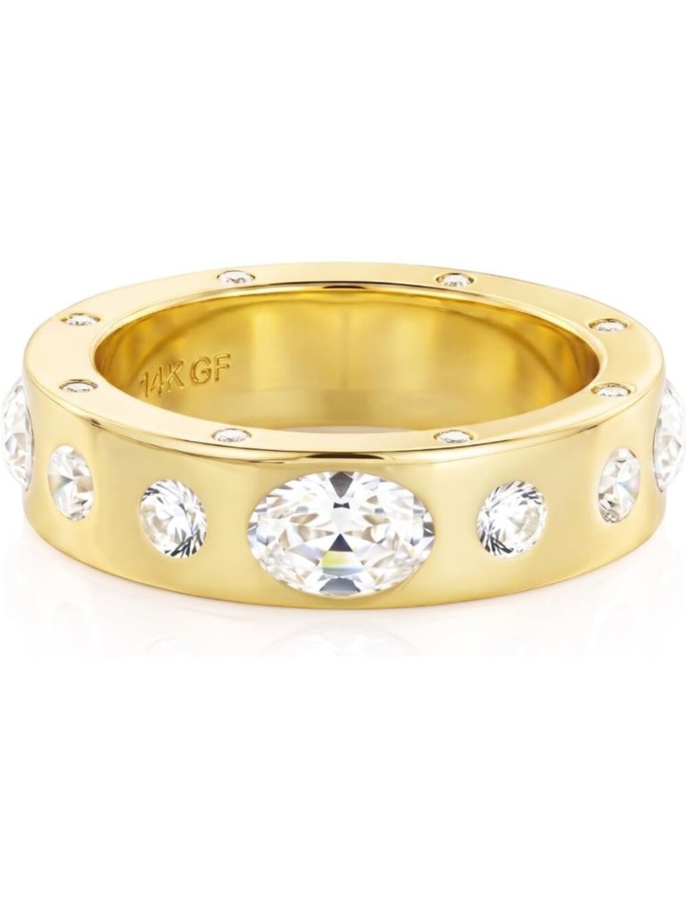 Elegant 14K Gold Filled Women's Ring - Dainty, Adjustable, Perfect Gift